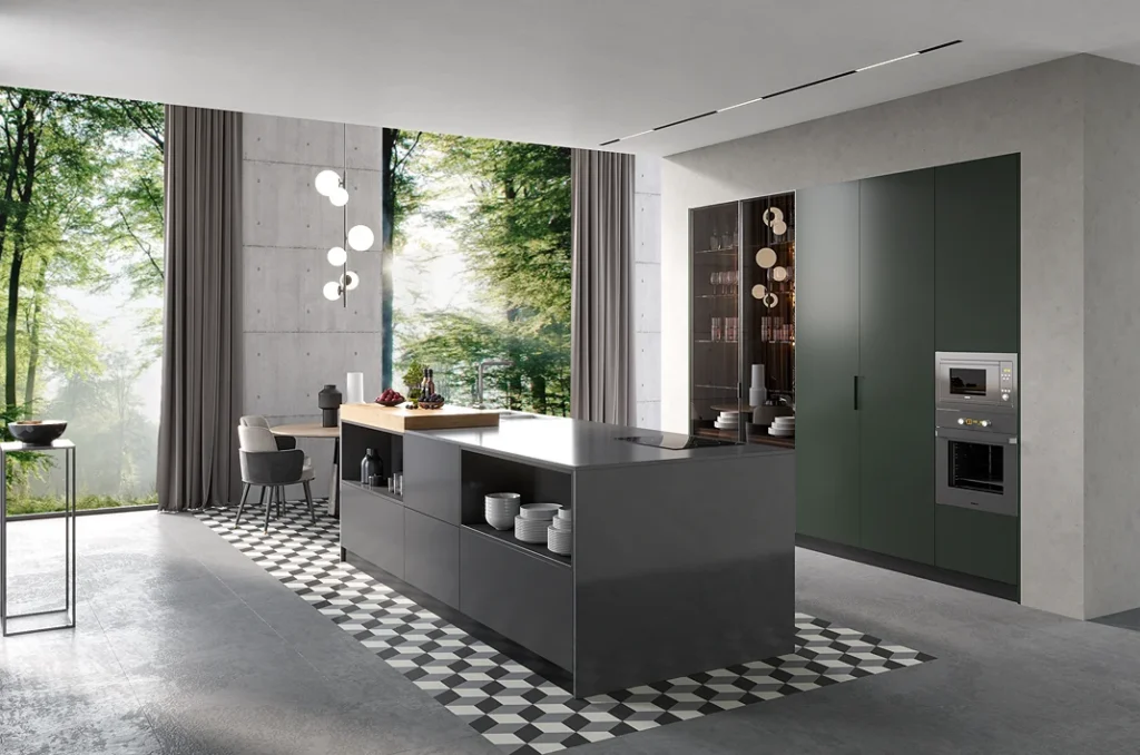 Tủ bếp màu gì đẹp? Xu hướng màu tủ bếp hiện đại 2025