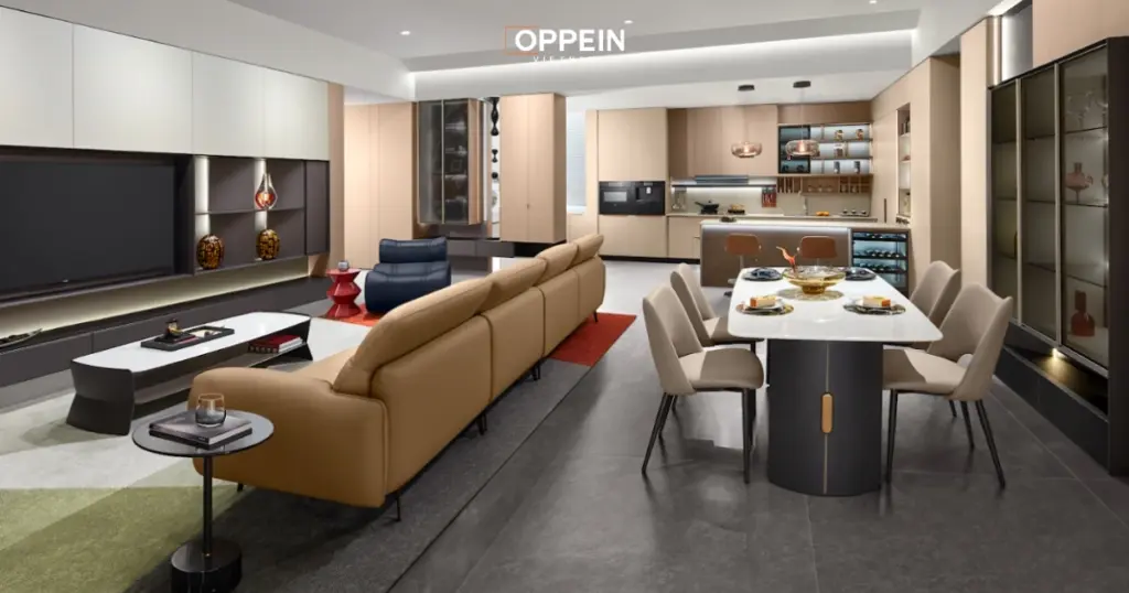 Oppein mang đến bạn giải pháp tủ bếp xanh bảo vệ sức khỏe gia đình