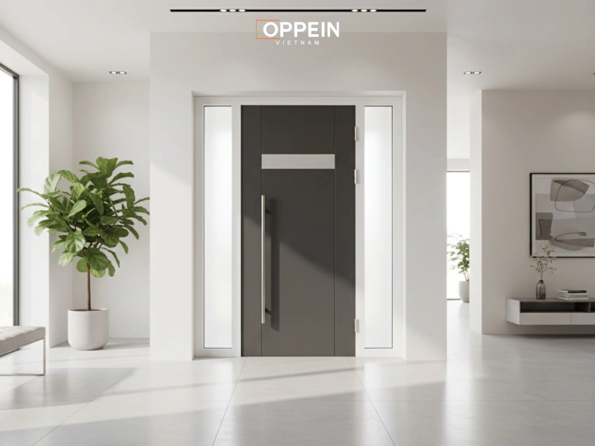 Cửa gỗ composite (Solid Wood Composite Door)