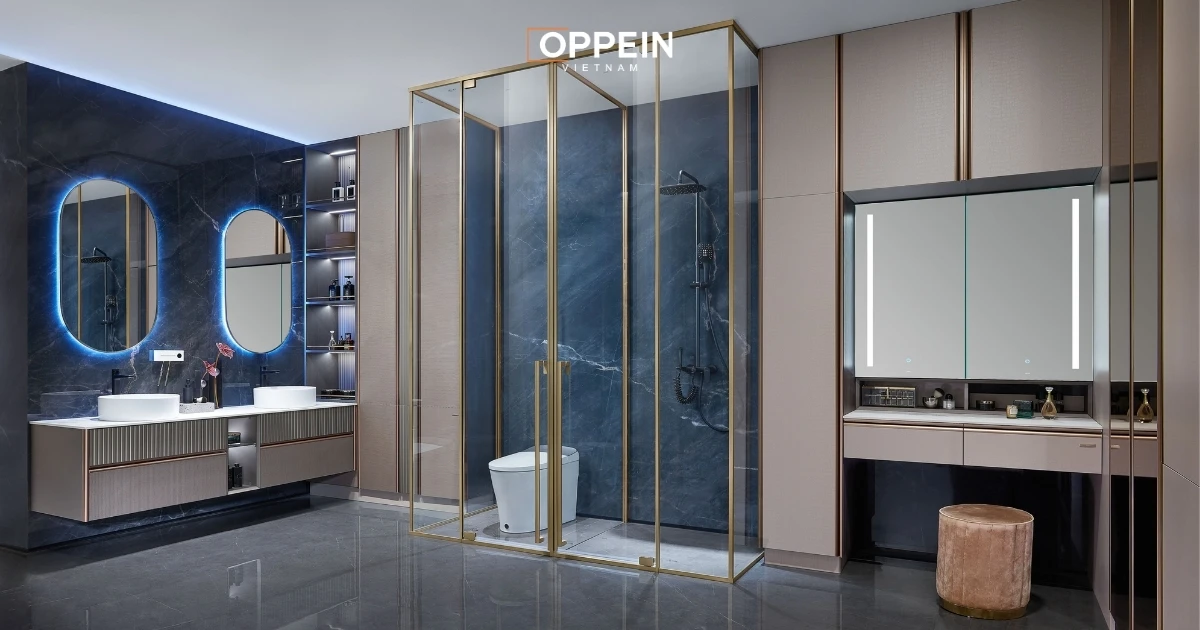 Dự án thi công nội thất phòng tắm