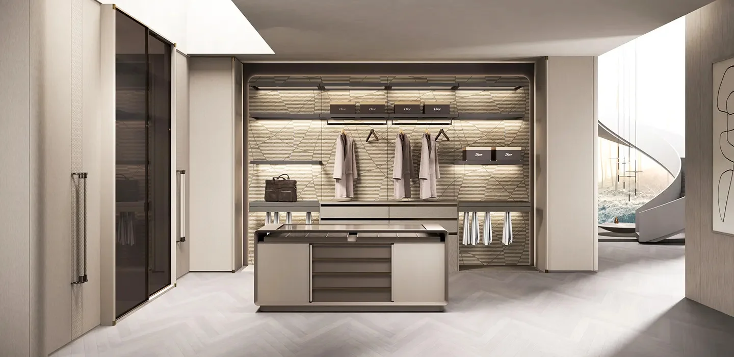 Tủ quần áo âm tường cao cấp hiện đại – Wonderland