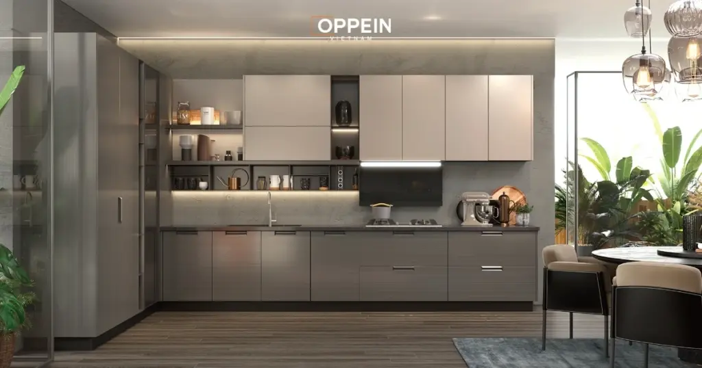 20+ mẫu tủ bếp chữ I đẹp, hiện đại và tối ưu không gian