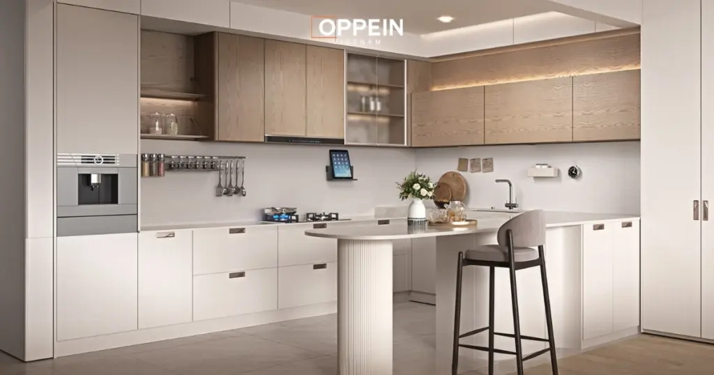 Bí quyết lựa chọn tủ bếp chữ U phù hợp với không gian
