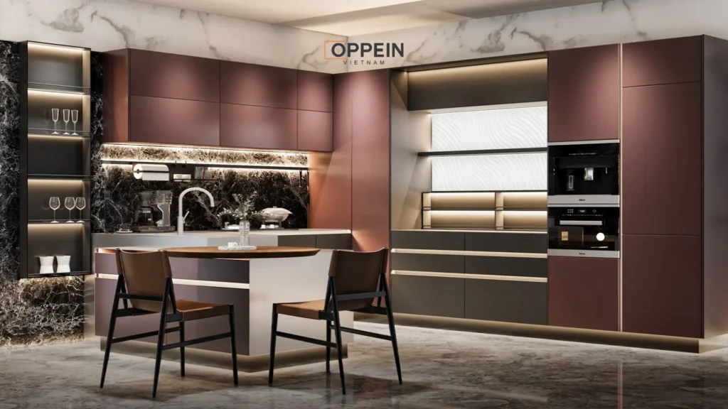 Top 100+ Mẫu tủ bếp đẹp, hiện đại được ưa chuộng nhất 2025