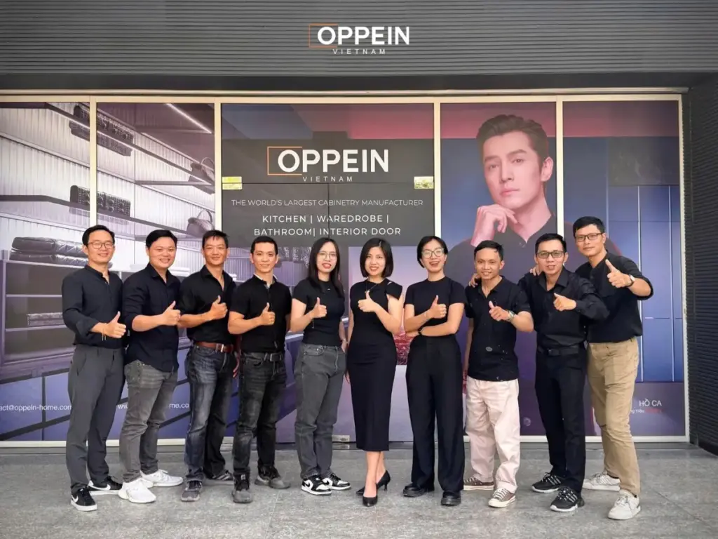 Oppein - Đơn vị thi công tủ bếp gỗ uy tín tại Việt Nam
