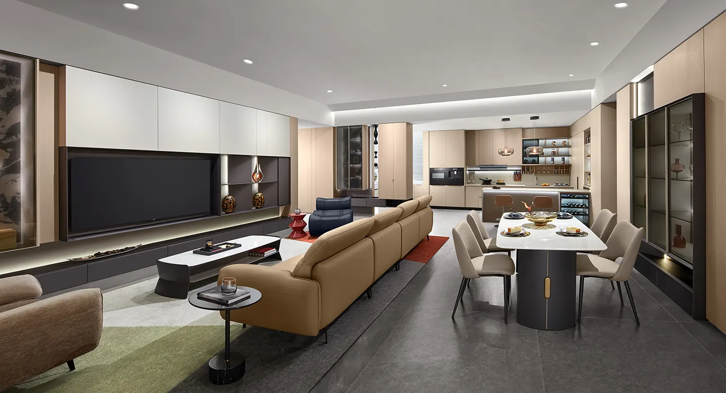 Giải pháp nội thất toàn diện phong cách hiện đại với gỗ sồi