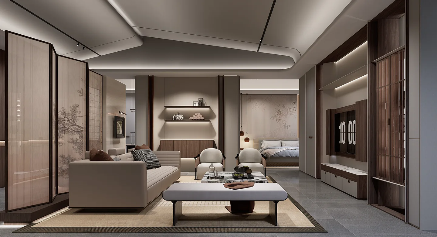 Giải pháp nội thất toàn diện phong cách Tân Trung Hoa hiện đại – Yunqi