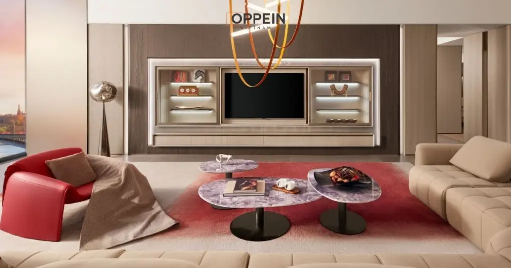 Tiêu chí chọn và thiết kế nội thất liền tường