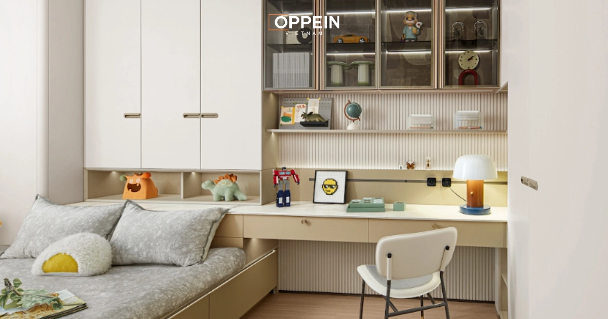 Nội thất liền tường là gì? Ưu nhược điểm và ứng dụng trong nhà ở