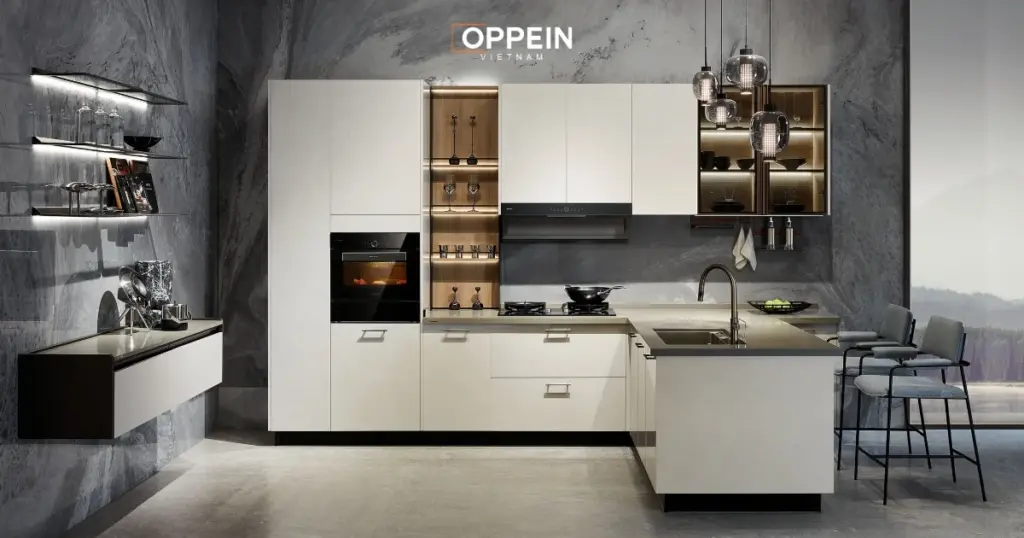 Lợi ích khi lựa chọn tủ bếp nhập khẩu của Oppein
