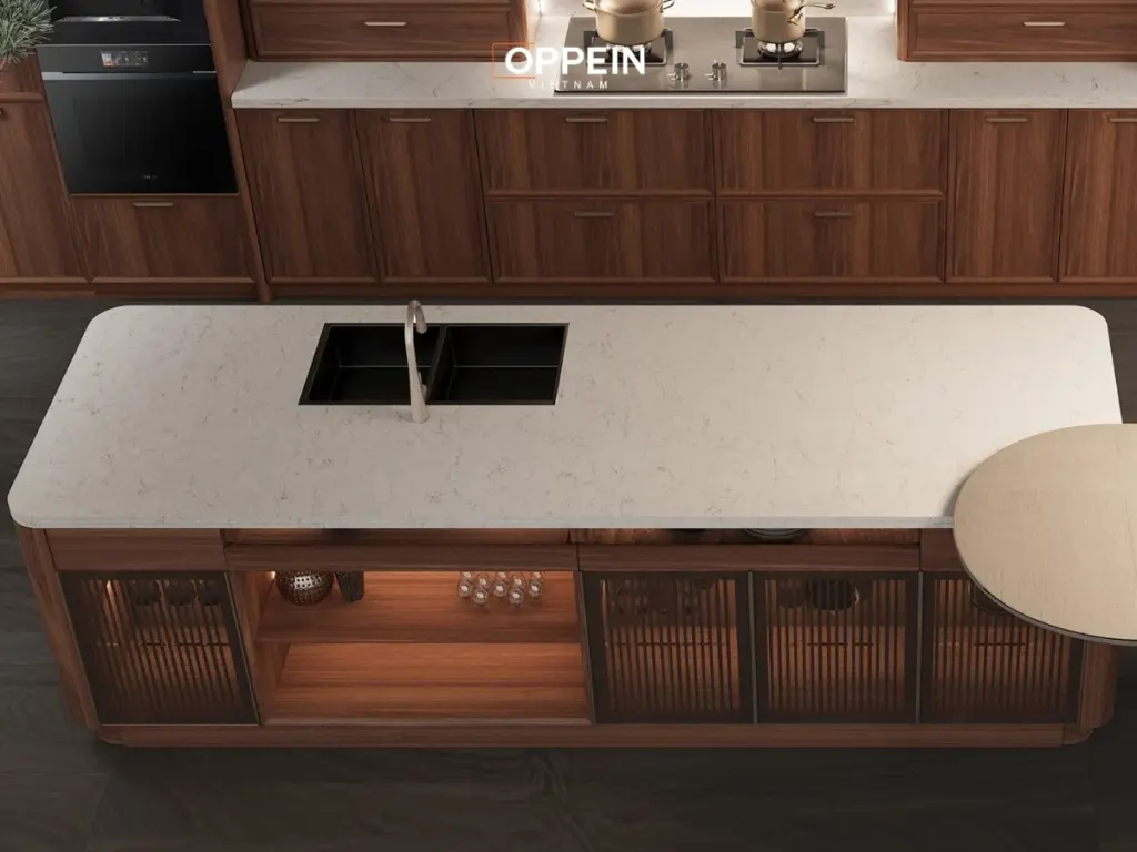 Vật liệu đá thạch anh nhân tạo an toàn cho sức khỏe
