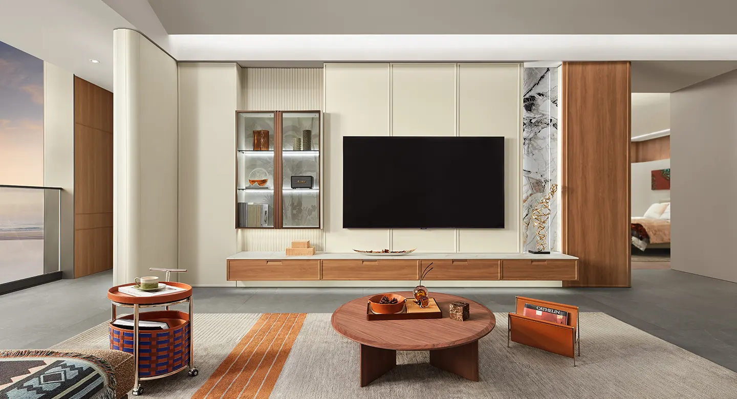 Giải pháp nội thất toàn diện phong cách Retro Maillard