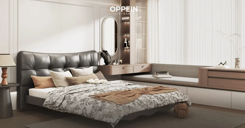 Thiết kế phòng ngủ theo phong thủy giúp cải thiện sức khỏe thể chất và tinh thần