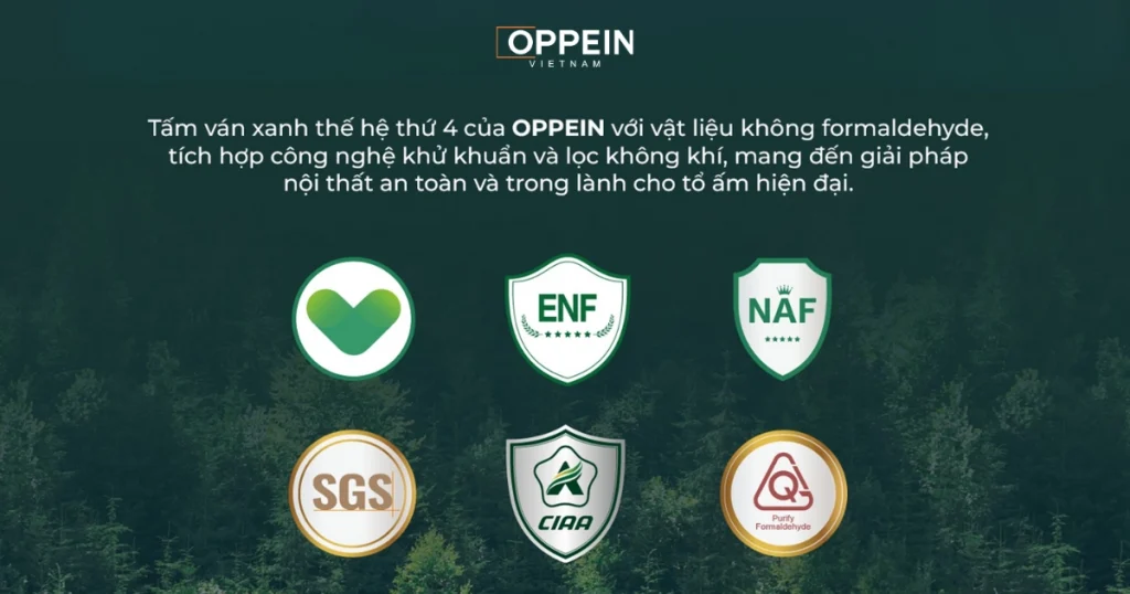 Vật liệu xanh – Định hướng phát triển bền vững của Oppein