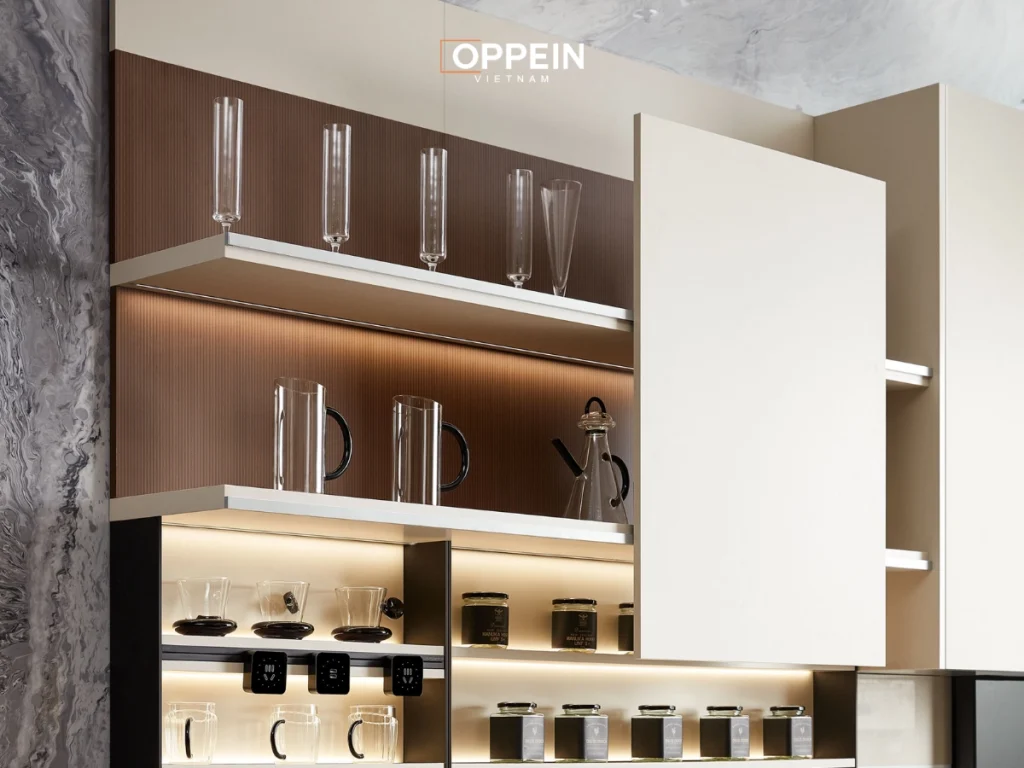 Kích thước tủ bếp treo tường