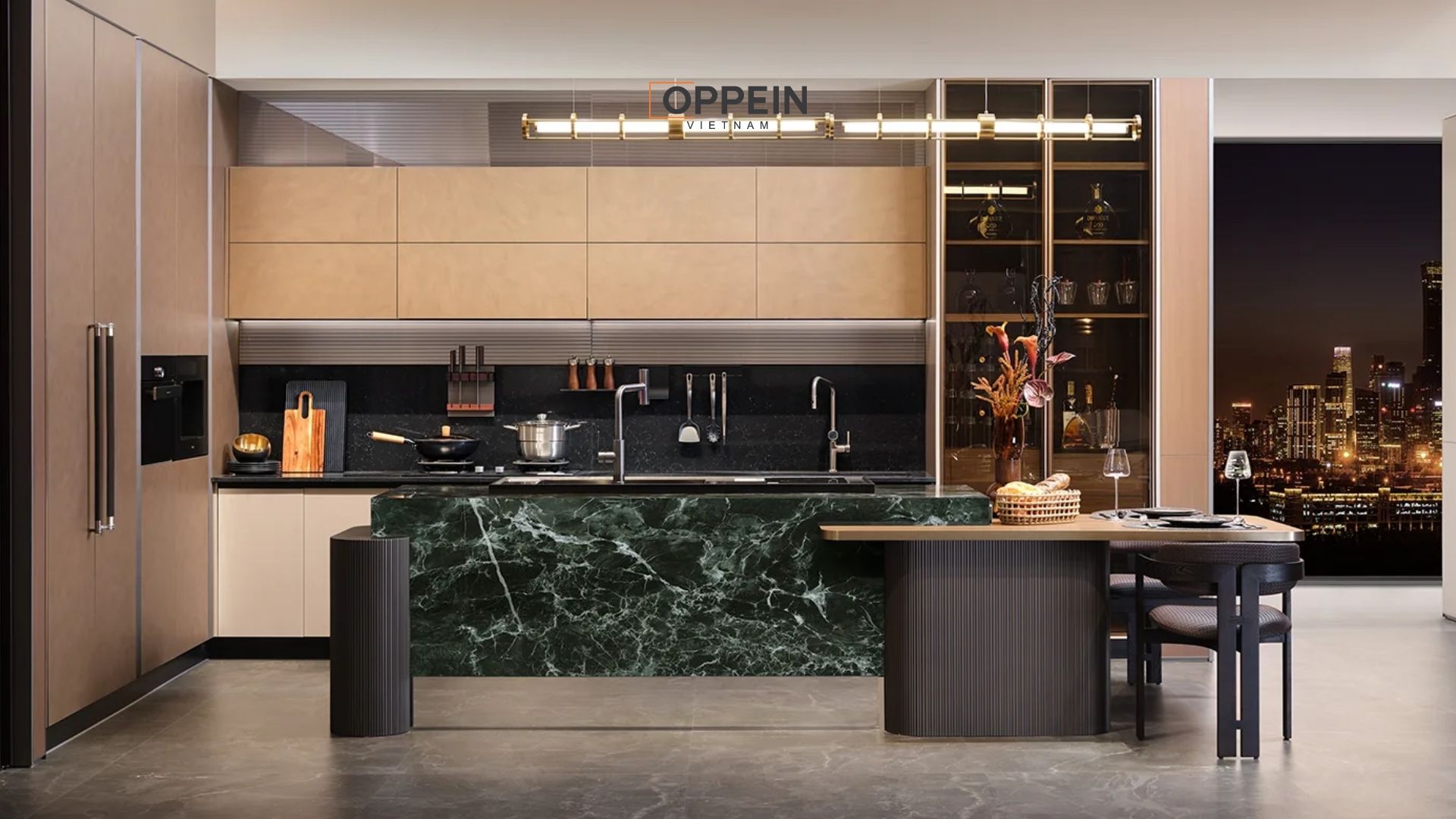 Kích thước tủ bếp tiêu chuẩn phù hợp với chiều cao người Việt Nam