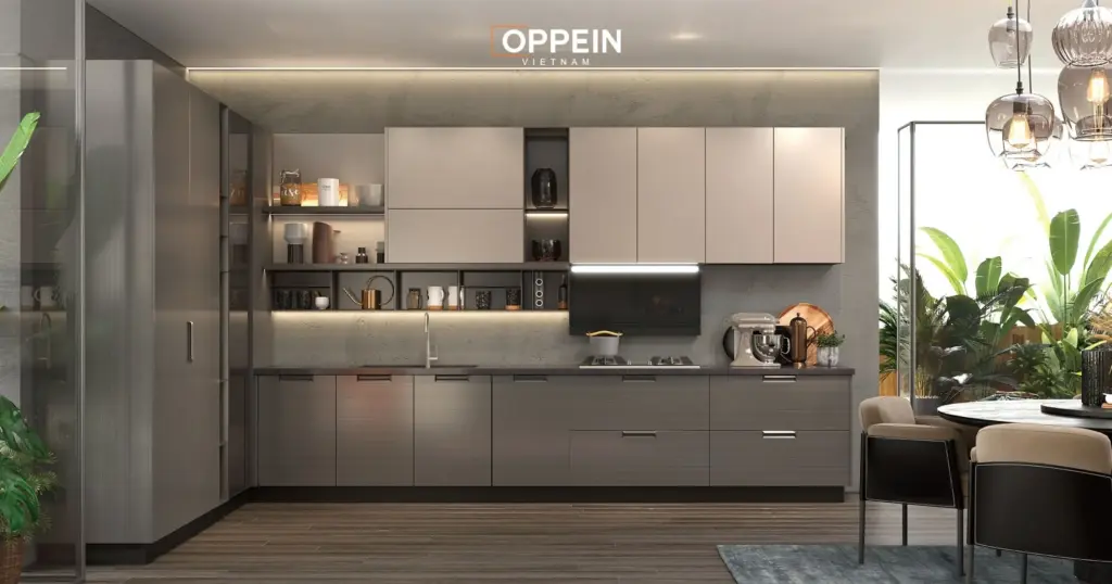 Nên lựa chọn mẫu tủ bếp chữ L nào cho gian bếp?
