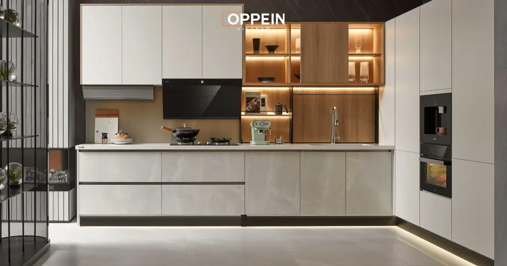 Giới thiệu tổng quan về mẫu tủ bếp chữ L
