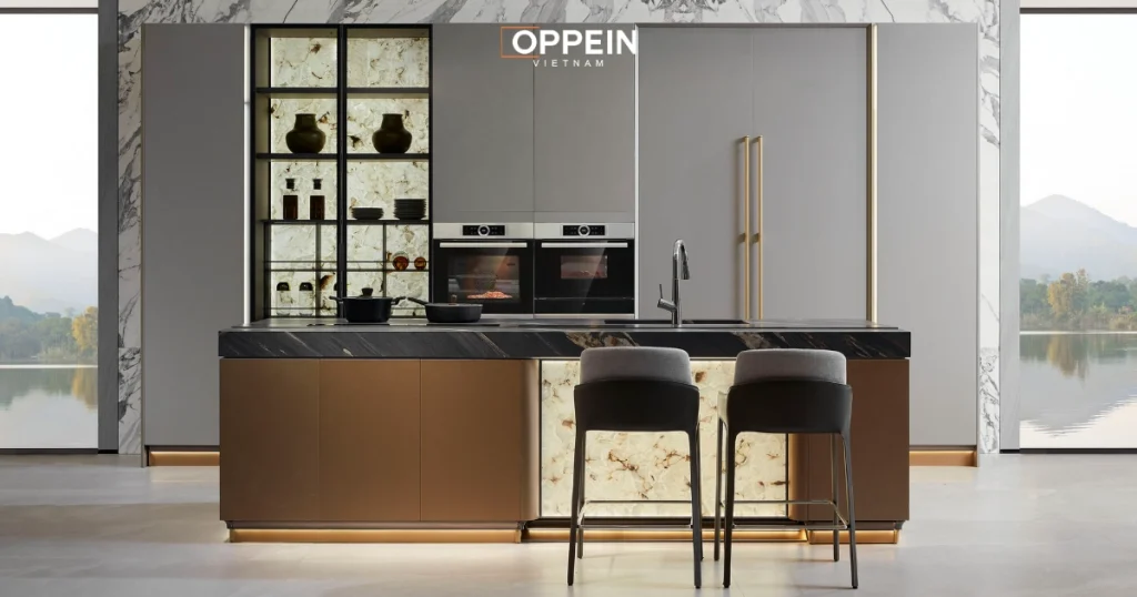 Tận dụng nội thất bếp thông minh và đa năng