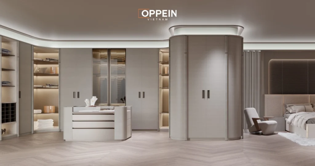 99+ Mẫu thiết kế phòng ngủ có phòng thay đồ ấn tượng