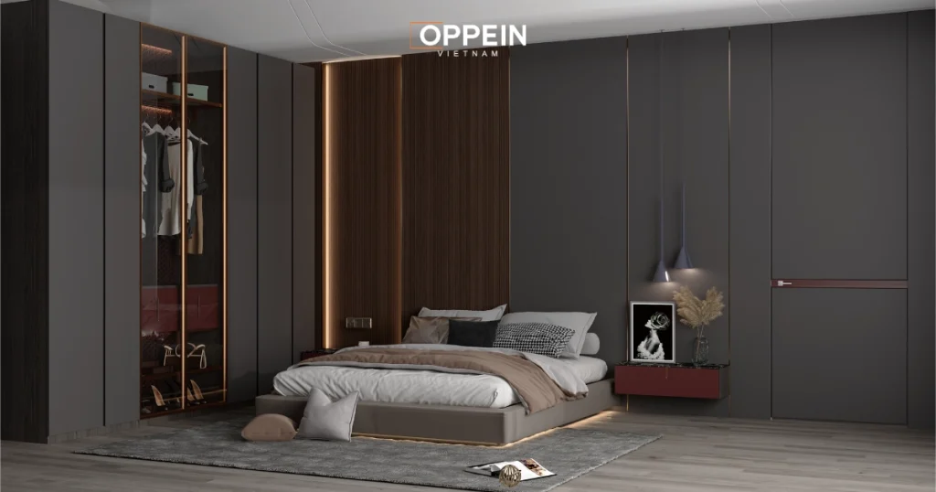 Tủ quần áo giúp tối ưu hóa diện tích lưu trữ