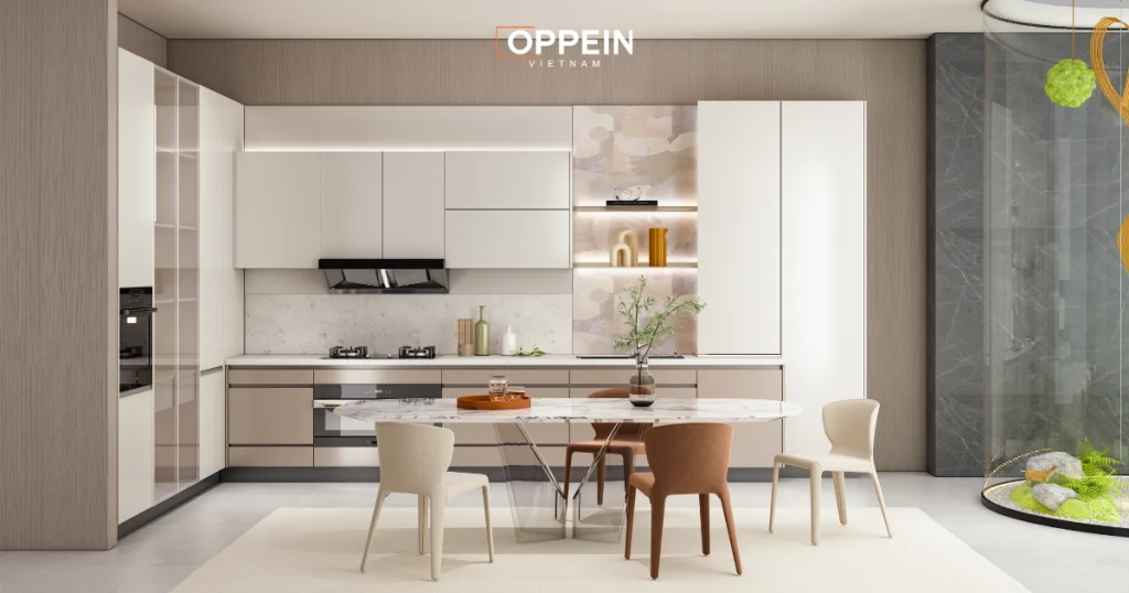 Nguyên tắc bố trí bếp khoa học, chuẩn phong thuỷ