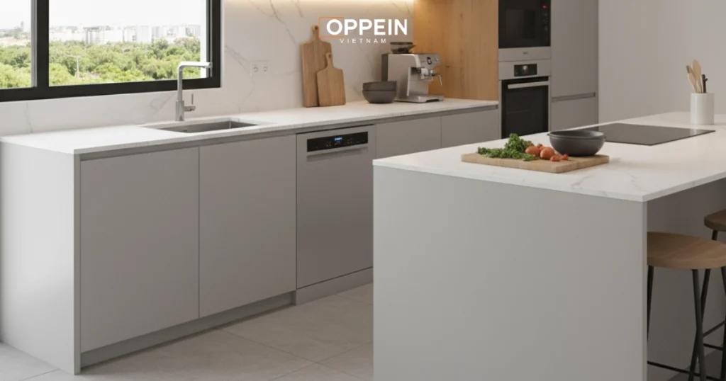 Lắp đặt máy rửa chén