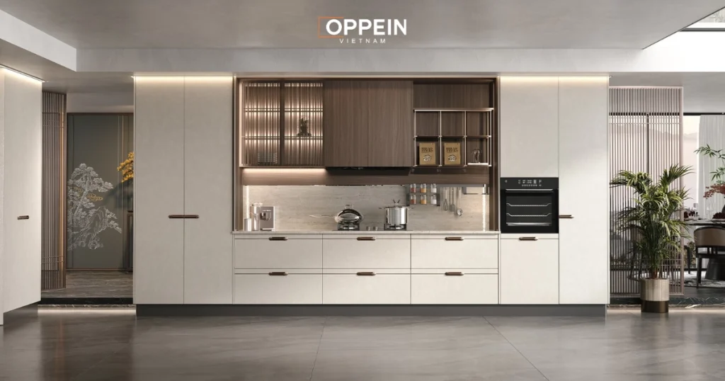 Nguyên tắc bố trí phòng bếp theo kiểu chữ I