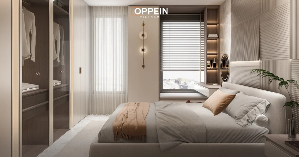 Mẫu nội thất phòng ngủ chung cư