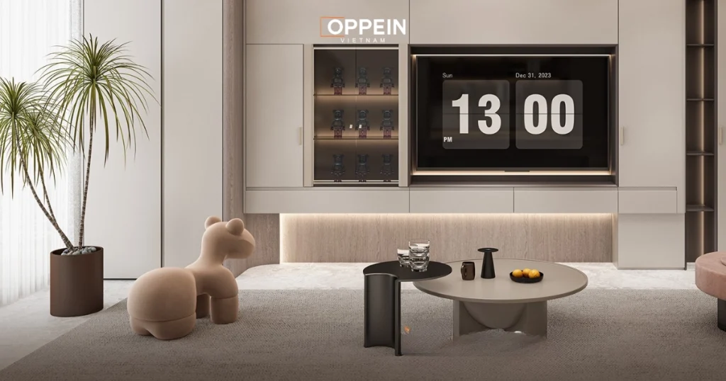 Bố trí cây xanh hợp lý