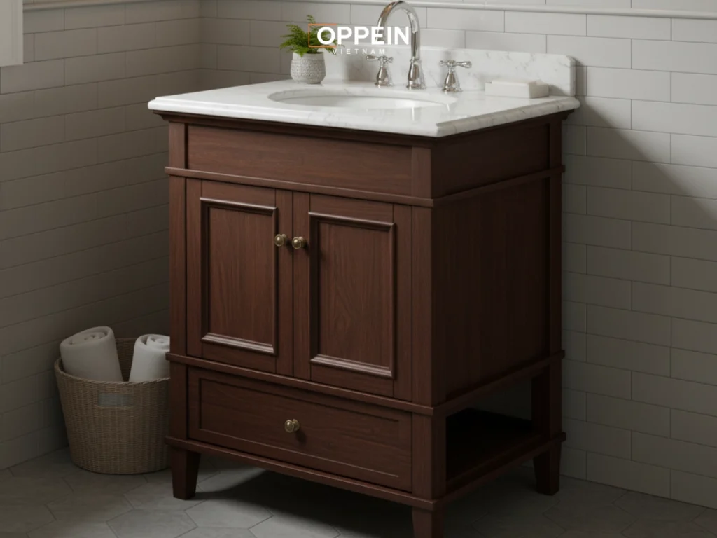 Kích thước tủ lavabo chân đứng