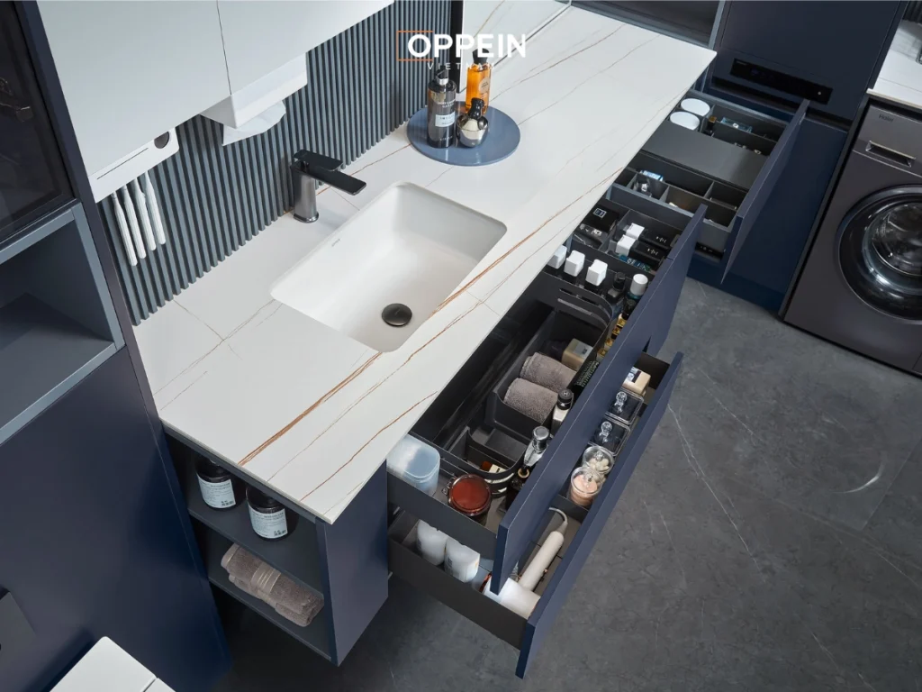 Kích thước tủ lavabo âm bàn