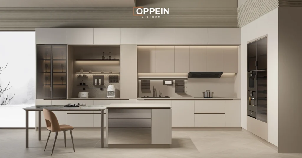 Giới thiệu chung về tủ bếp âm tường