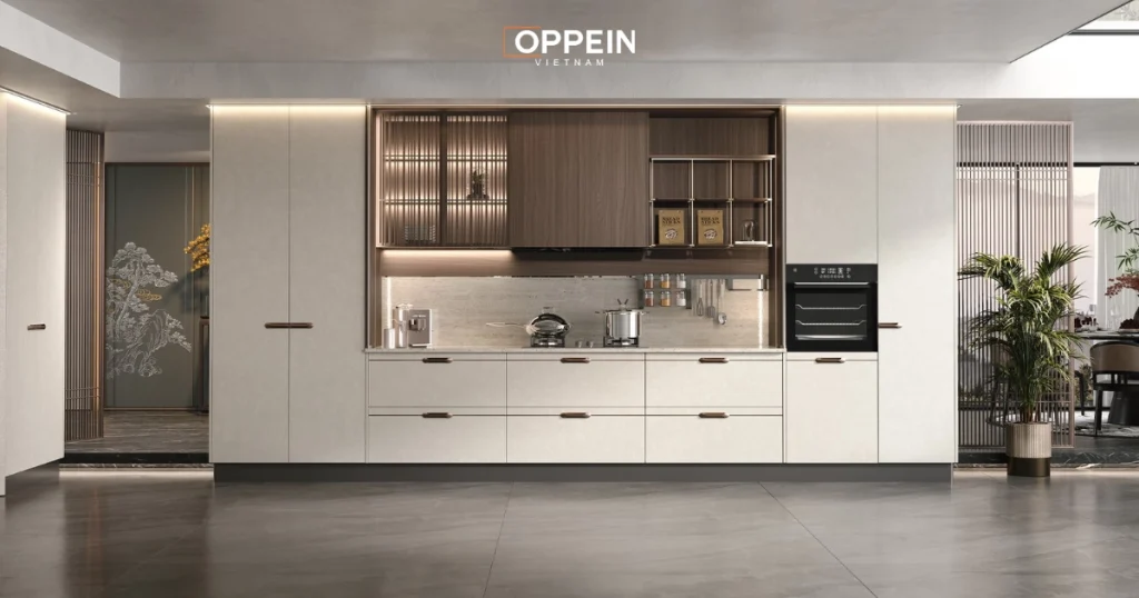 Một số lời khuyên khi lựa chọn tủ bếp âm tường