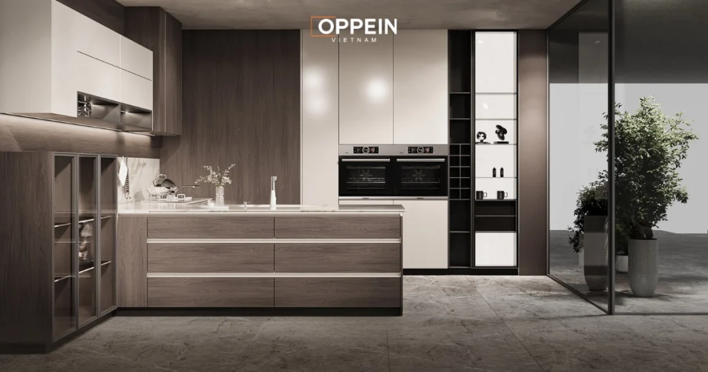 Tủ bếp kịch trần là gì? Khi nào thì nên lắp đặt tủ bếp kịch trần?