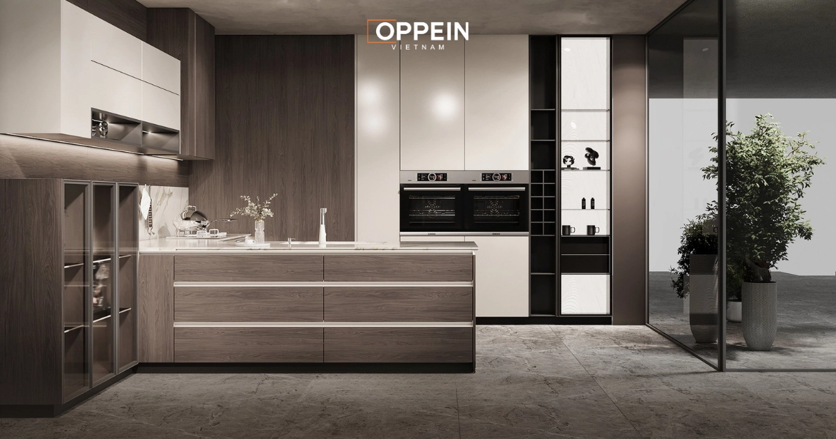 Tủ bếp kịch trần là gì? Khi nào thì nên lắp đặt tủ bếp kịch trần?