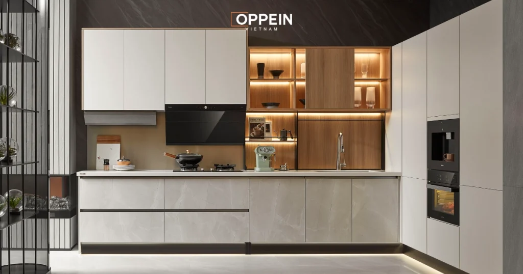 Những lưu ý cần biết khi thi công và lắp đặt tủ bếp treo tường