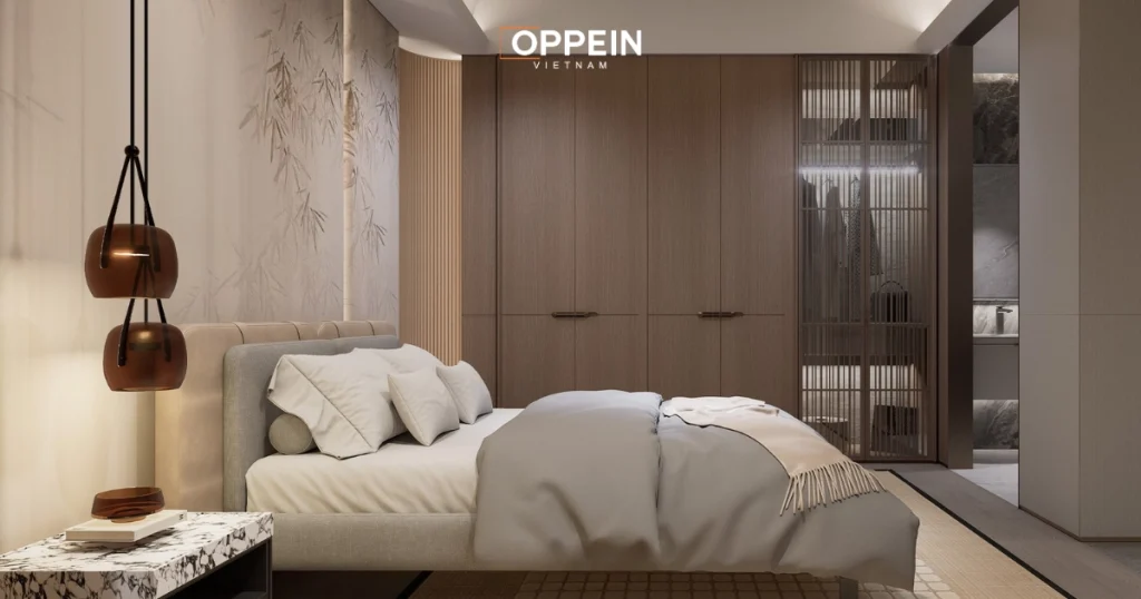 Mẫu tủ quần áo gỗ công nghiệp 5 cánh