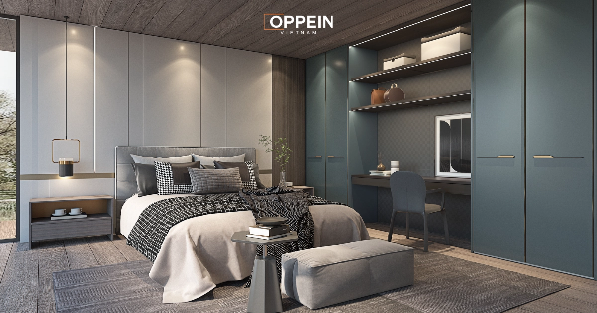 Phong cách Minimalist được lựa chọn khi không gian cần sự gọn gàng và trật tự rõ ràng