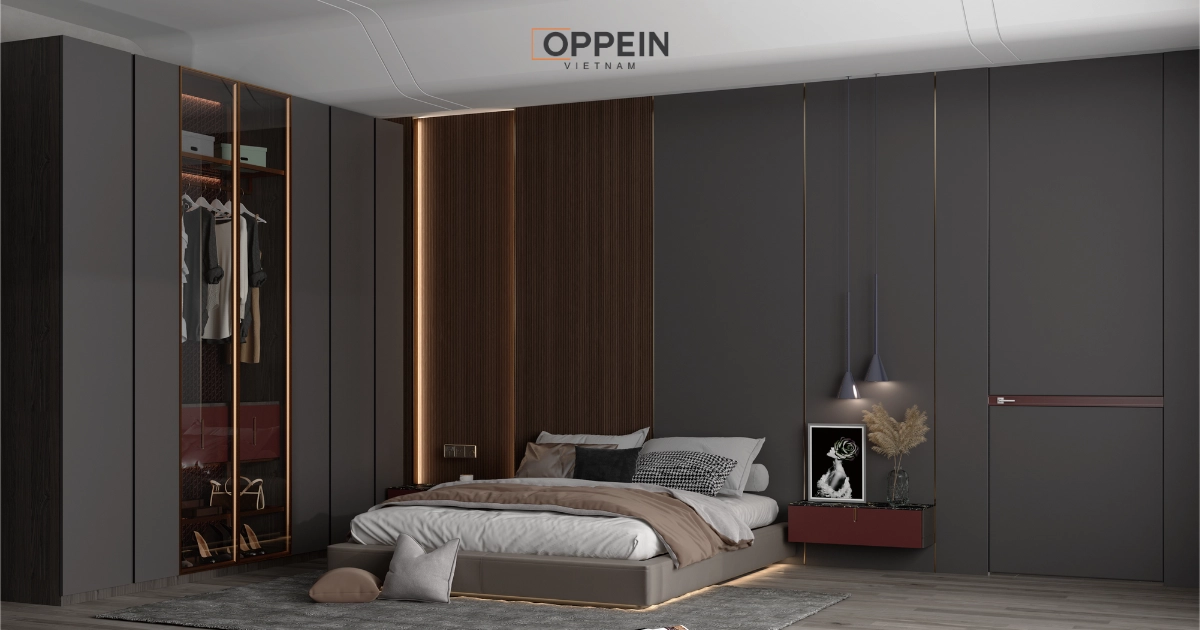 Nội thất chung cư 2 phòng ngủ tối ưu không gian đa năng