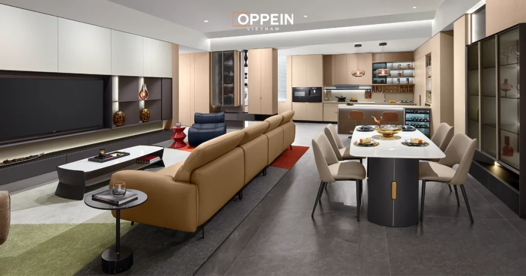 Thiết kế nội thất chung cư cần được tính toán đồng thời về thẩm mỹ, công năng và diện tích