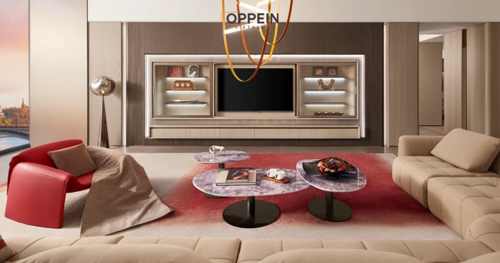 Oppein - Đơn vị thiết kế thi công nội thất chung cư đẹp hiện đại uy tín