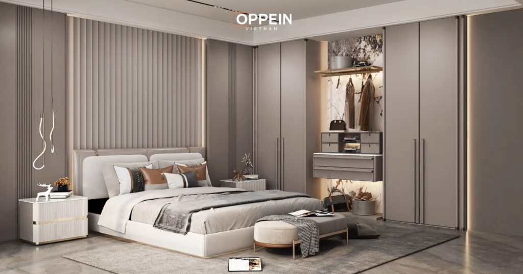 50+ Mẫu nội thất phòng ngủ cho vợ chồng mới cưới đẹp, lãng mạn