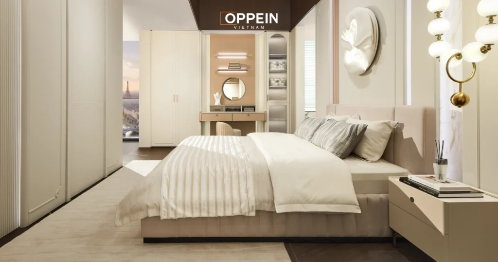 Thiết kế phòng ngủ cho vợ chồng 20m²