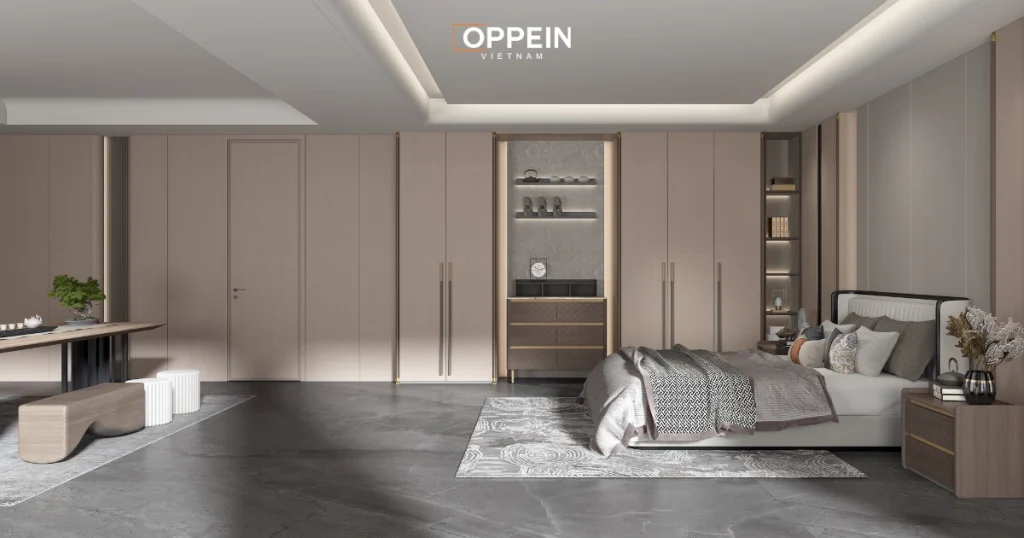 Thiết kế phòng ngủ cho vợ chồng 30m²