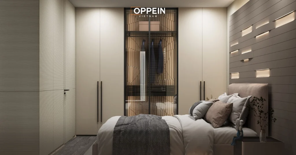 Thiết kế nội thất phòng ngủ chung cư 10m2