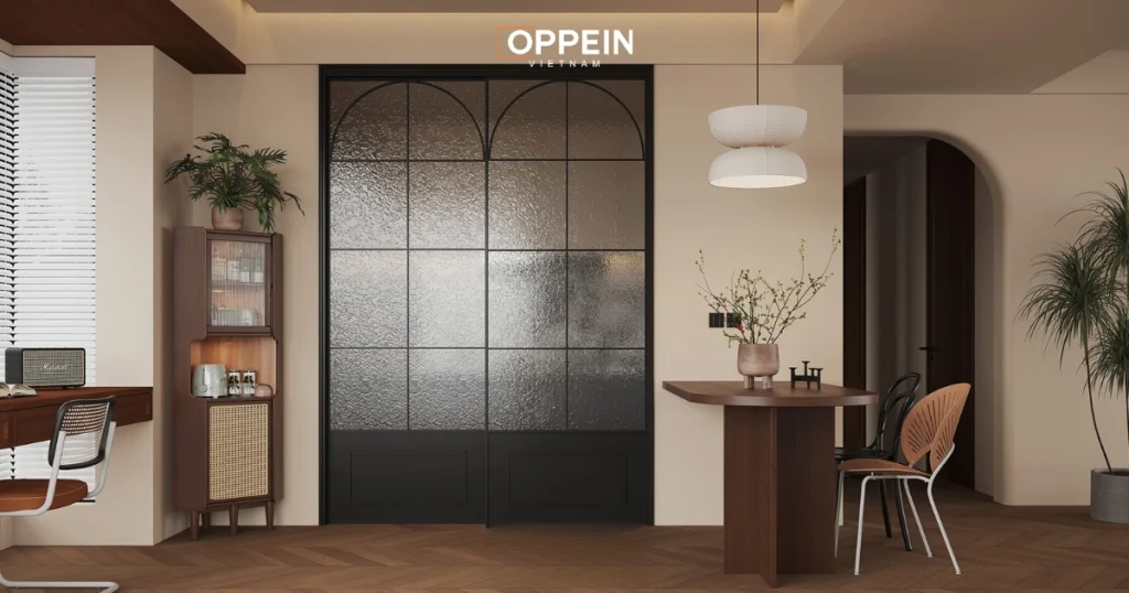 Mẫu thiết kế nội thất phong cách Japandi 1