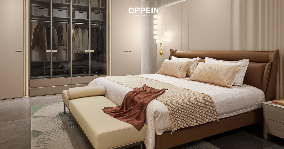 20+ Mẫu thiết kế nội thất phòng ngủ 25m2 hiện đại và tiện nghi