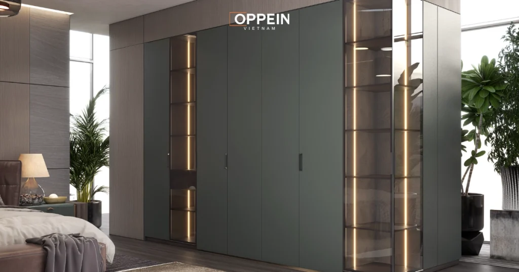 Thiết kế phòng ngủ master kết hợp không gian xanh