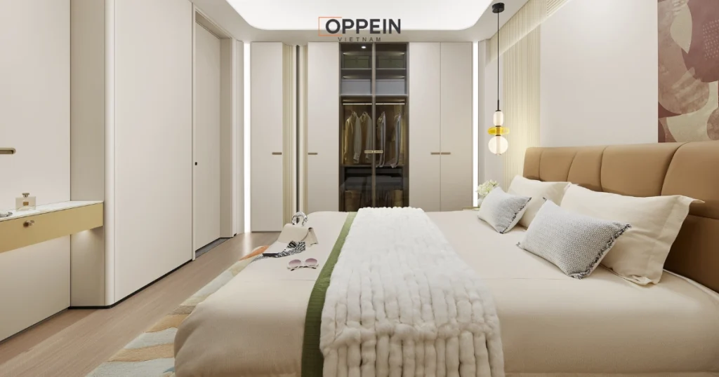 Thiết kế phòng ngủ master phong cách Scandinavian